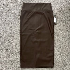 LuLaRoe Elegant Ivy Midi Pencil Skirt